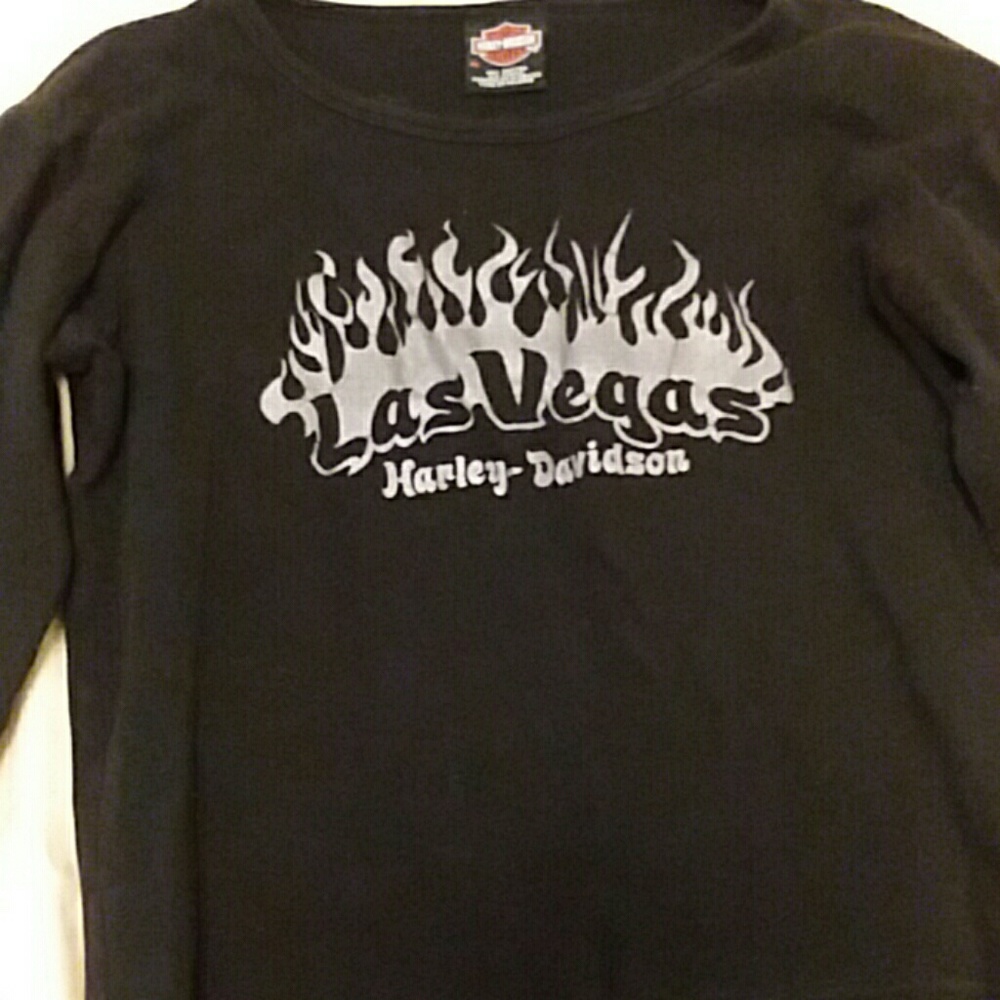 Harley half shirt